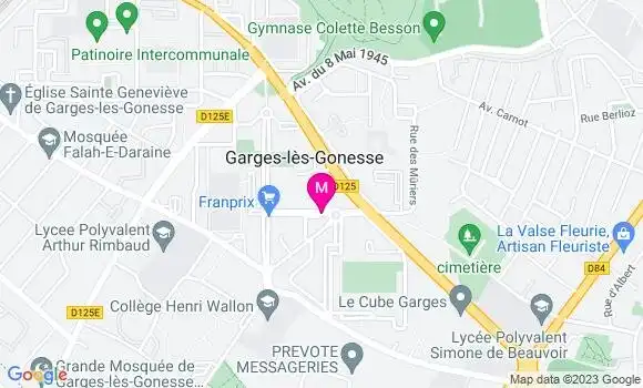 Localisation Pizzeria Le Bon