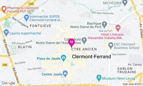Localisation Restaurant  L