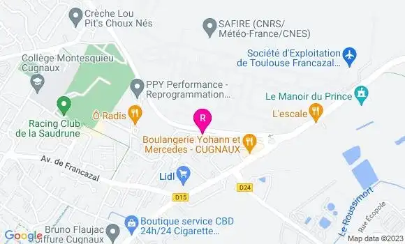 Localisation Restaurant  Chez Luisa