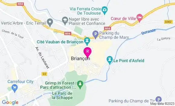 Localisation Restaurant  Lou Grand Caire