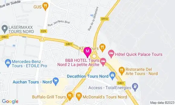 Localisation Restaurant Asiatique Royal Buffet