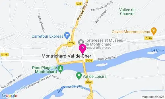Localisation Le Bistrot de la Place