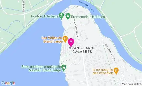 Localisation Restaurant  Les Voiles du Grand Large