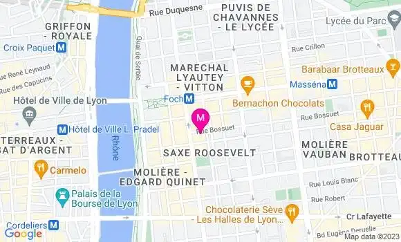 Localisation Restaurant  La Maison de Lucy