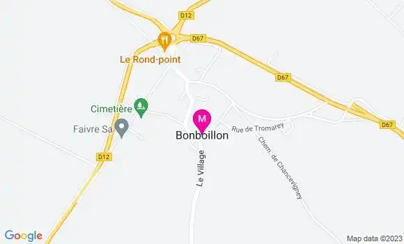 Localisation Restaurant  Dayet Patrick