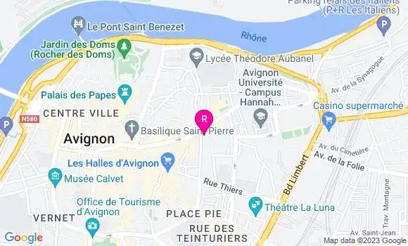 Localisation Restaurant  Chez Marie