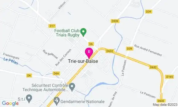 Localisation Restaurant  Le Coin
