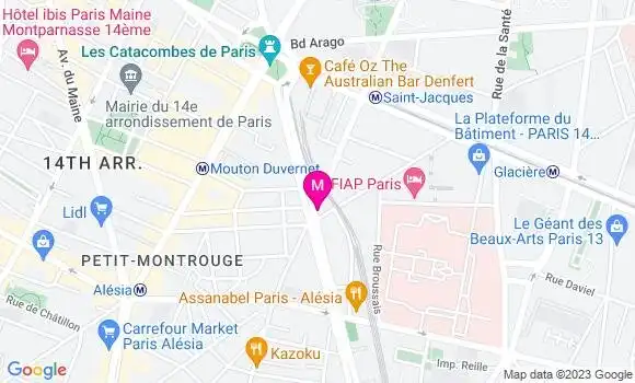 Localisation Restaurant  Le Petit Club