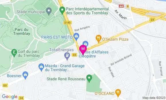 Localisation Restaurant  Le Saint Georges