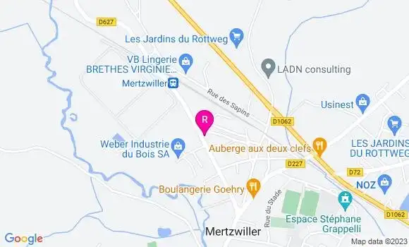 Localisation Restaurant  A l
