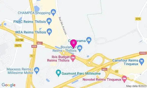 Localisation Restaurant  Les 3 Brasseurs
