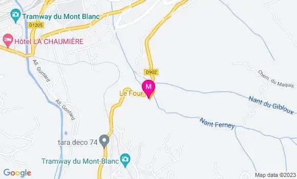 Localisation Restaurant  Le Four
