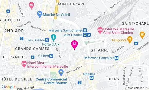 Localisation Restaurant  Amira