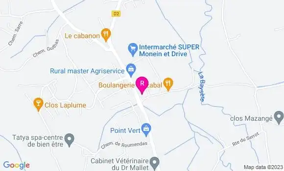 Localisation Restaurant  Une Pause S