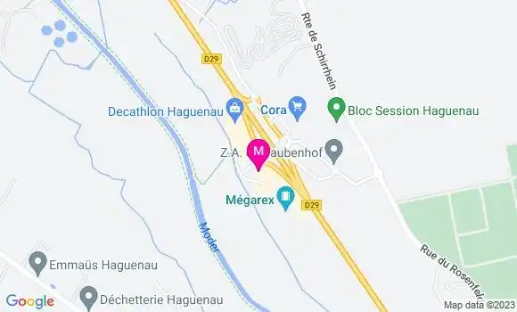 Localisation Restaurant  La Pataterie