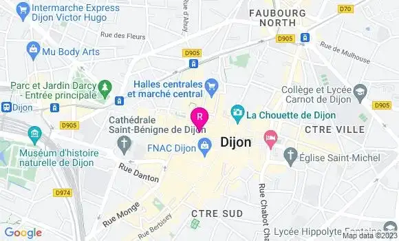 Localisation Restaurant  Mon Amie Suzette