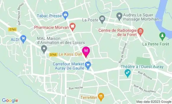 Localisation Restaurant  Le Kass