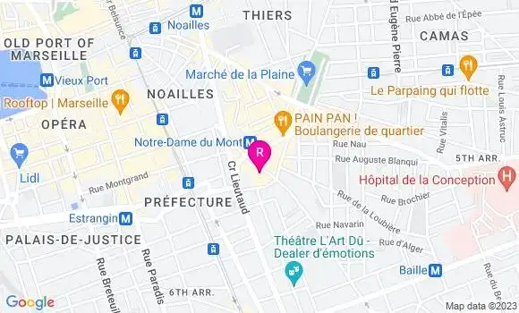 Localisation Restaurant  Chez Nous