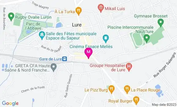 Localisation Kebab Le Pacha