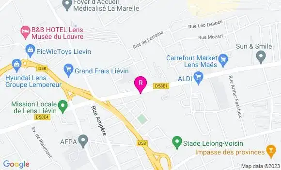 Localisation Restaurant  Chez Ch