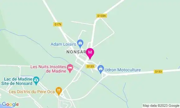 Localisation Restaurant  Les Essarts