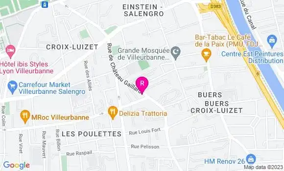 Localisation Restaurant  Chez Maguy
