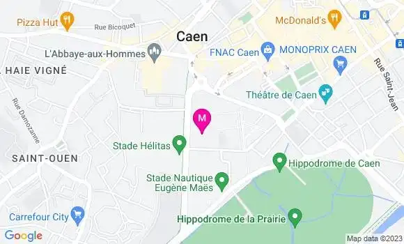 Localisation Pizzeria Le Sorel