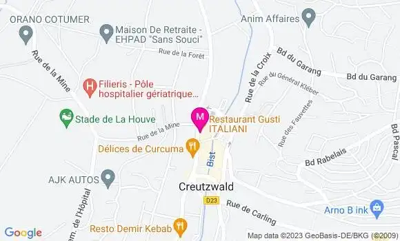 Localisation Restaurant Italien Gusti Italiani
