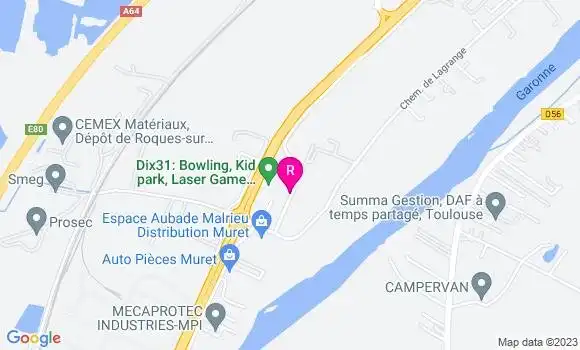 Localisation Restaurant  Dix31