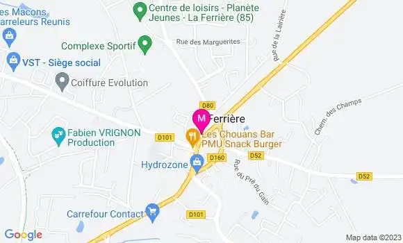 Localisation Restaurant  Le Calypso