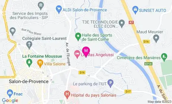 Localisation Restaurant  La Table de l