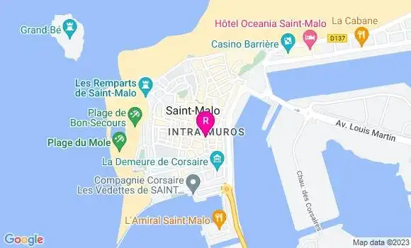 Localisation Restaurant  L