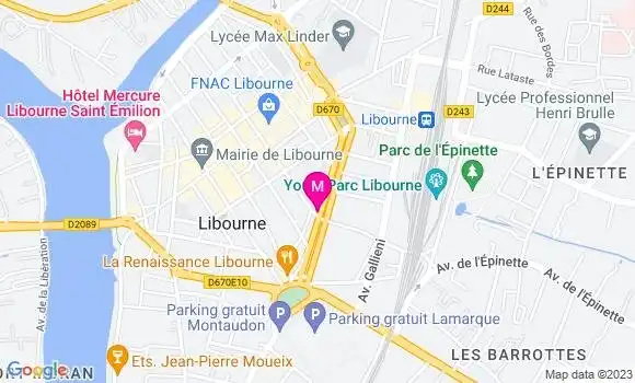Localisation Restaurant Italien Ripiano
