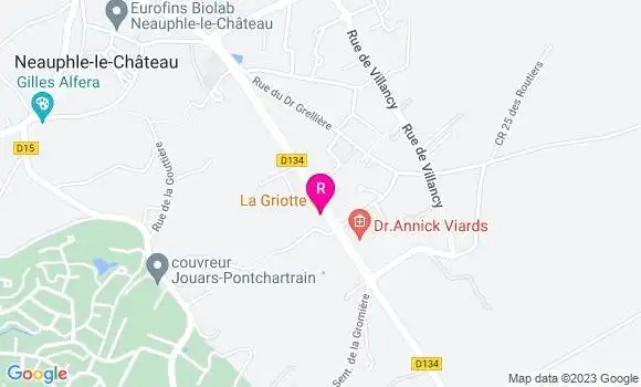 Localisation Restaurant  La Griotte