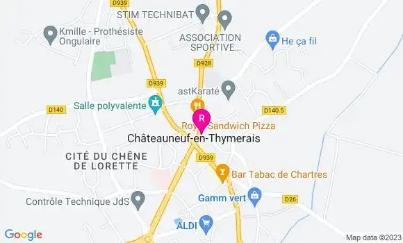 Localisation Pizzeria La Tour de Pizz