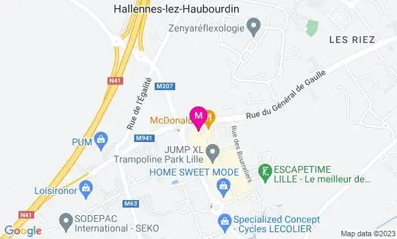 Localisation Restaurant Grill Le Grill du Moulin