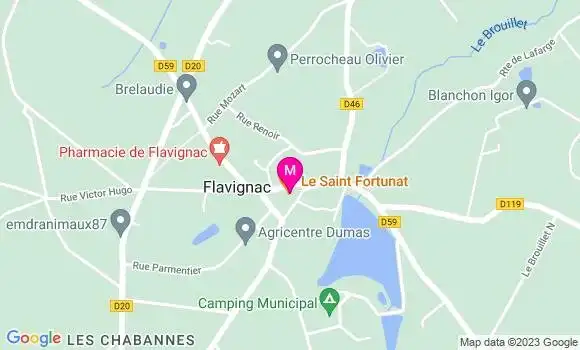 Localisation Restaurant  Le Saint Fortunat