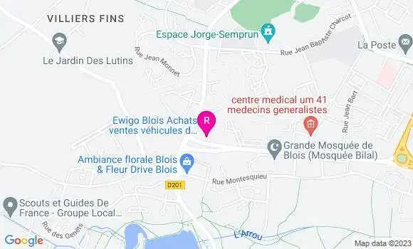 Localisation Pure Restaurant