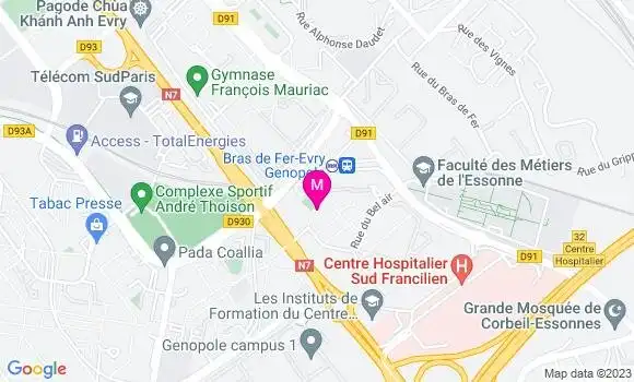 Localisation Fast Food Food Street