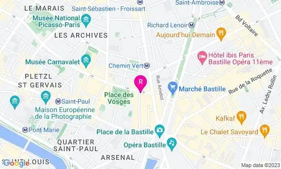 Localisation Restaurant  L