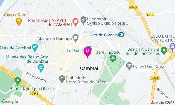 Localisation Restaurant  Aux Halles
