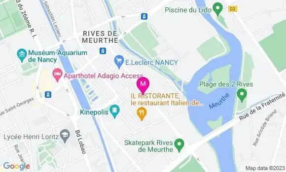 Localisation Restaurant  Les Fourmis Rouges