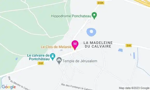Localisation Restaurant  Le Clos de Melanie