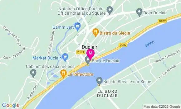 Localisation Restaurant  Au Fil de l