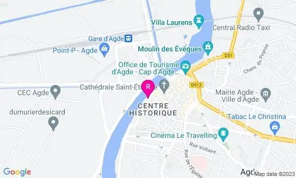 Localisation Restaurant  L