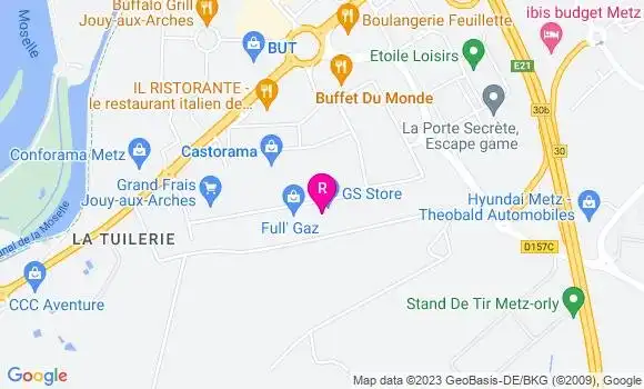 Localisation Restaurant  Le Cap