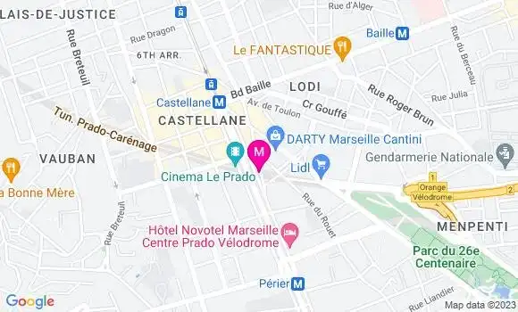 Localisation Restaurant  Le Relais Corse