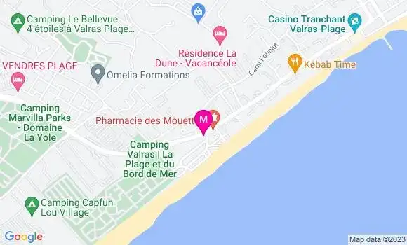 Localisation Restaurant  La Casa Loca