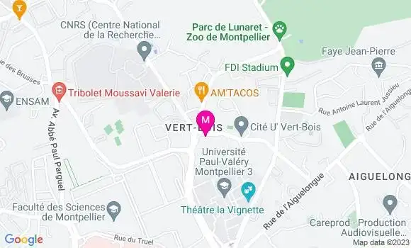 Localisation Restaurant  L