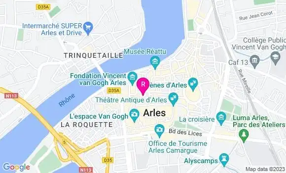 Localisation Restaurant  Le Franc Bourgeois